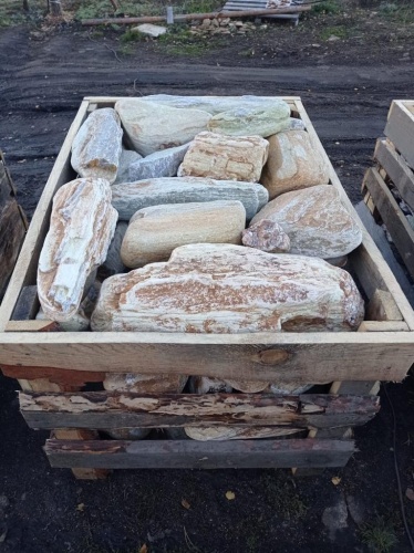 Златолит жёлтый, жёлто-зелёный глыбки и валуны для ланшафтного дизайна купить в Республике Якутия