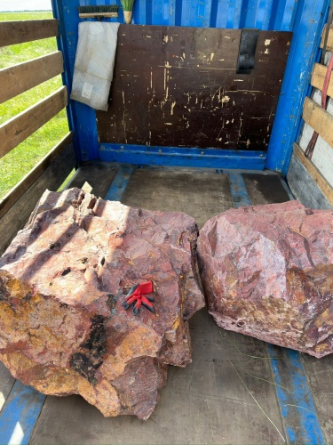 Ландшафтные глыбы красно-фиолетовые 200-1000 килограмм купить в Республике Якутия