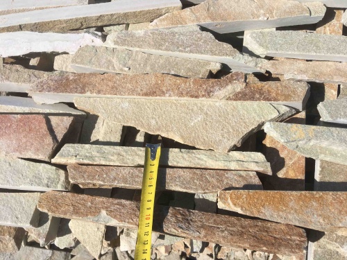 Горбушка златолит золотистый для облицовки купить в Республике Якутия