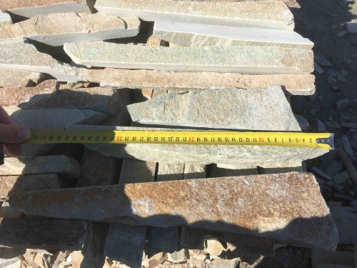 Горбушка златолит золотистый для облицовки купить в Республике Якутия