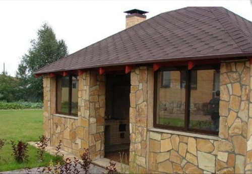 Плитняк златолит жёлтый для фасада 1,5-3 см купить в Республике Якутия