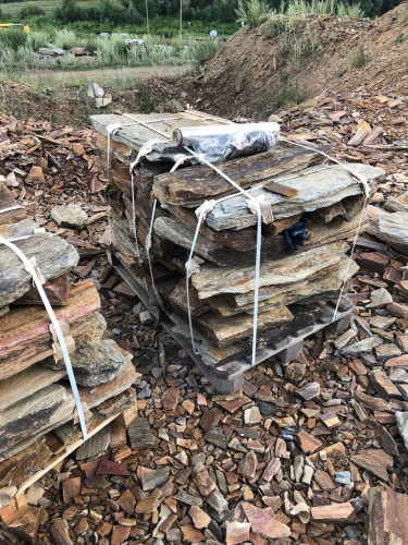 Плитняк кора дерева 50-100мм для пошаговых дорожек купить в Республике Якутия