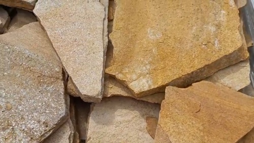 Плитняк златолит жёлтый для цоколя купить в Республике Якутия