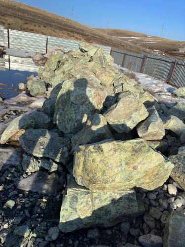 Камни для ландшафтного дизайна зелёные 10-60 килограмм купить в Республике Якутия