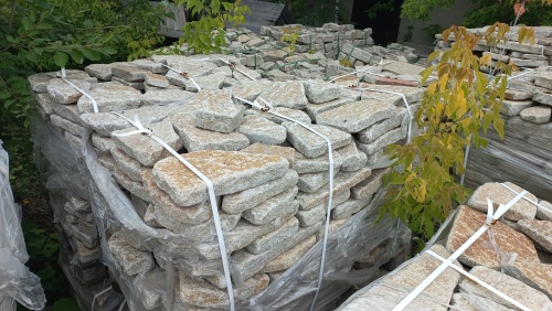 Гранитный плитняк галтованный для парковки купить в Республике Якутия