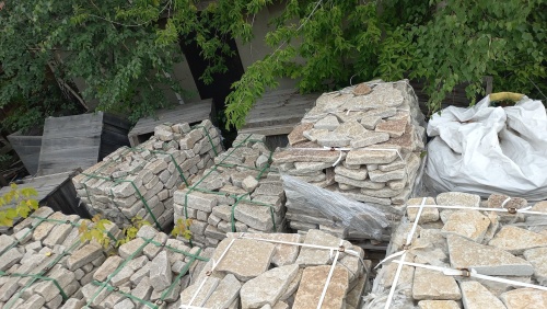 Гранитный плитняк галтованный для парковки купить в Республике Якутия