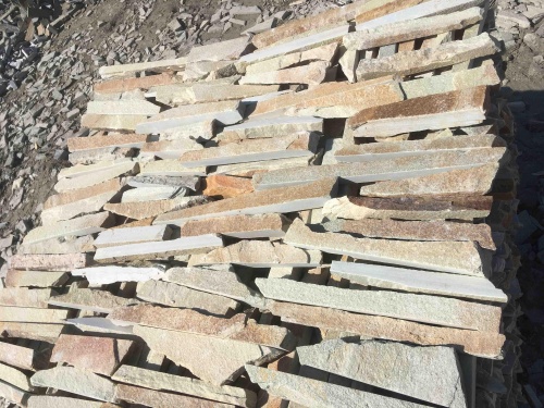 Горбушка златолит золотистый для облицовки купить в Республике Якутия