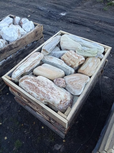 Златолит жёлтый, жёлто-зелёный глыбки и валуны для ланшафтного дизайна купить в Республике Якутия