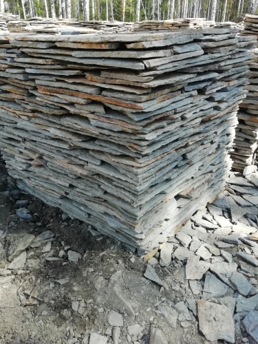 Плитняк златолит Уральский для цоколя, отмостки купить в Республике Якутия