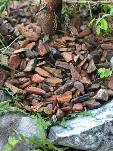 декоративный каменный щебень